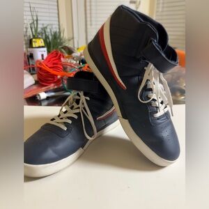 Fila Vulc 13 1SC60526-422 Mens Blue Synthetic Lifestyle Sneakers Shoes Sz 13